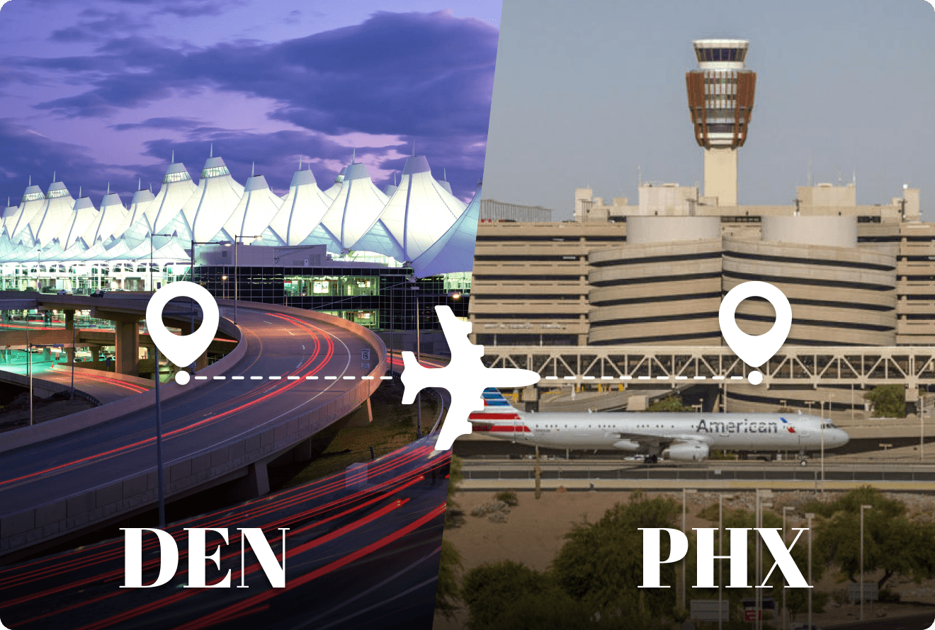 Book Cheap Flight from DEN to PHX With Best Airfares
