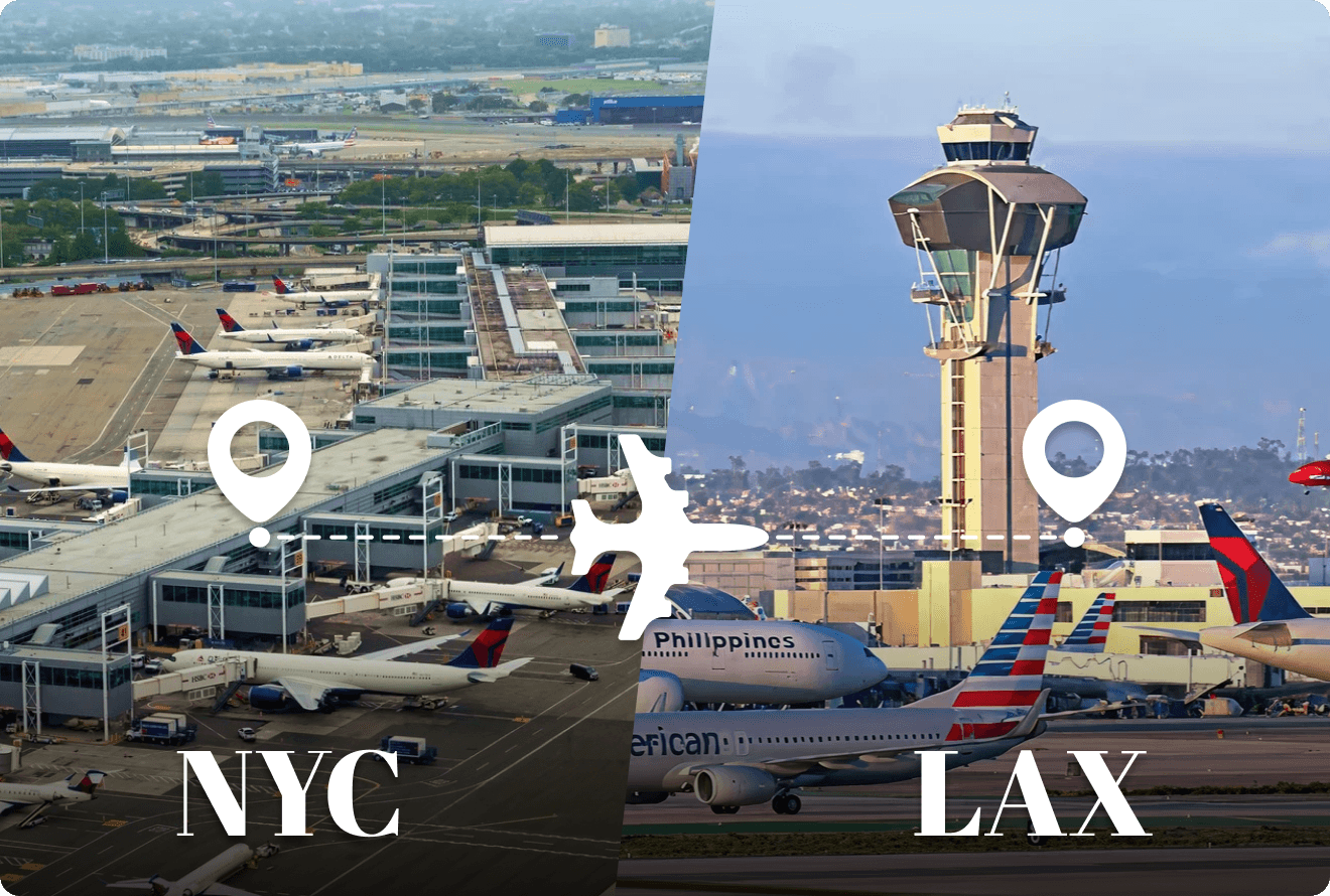 Book Cheap Flight from NYC to LA With Best Airfares