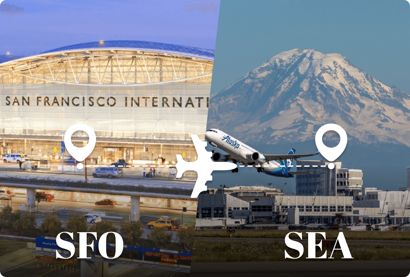 Book Cheap San Francisco to Seattle Flight!