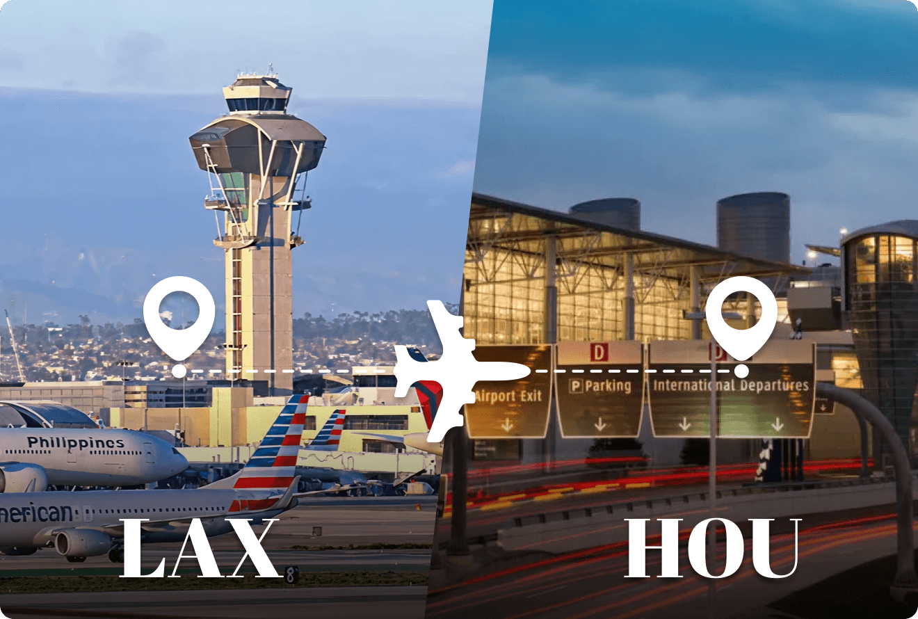 Book Los Angeles to Houston Flights