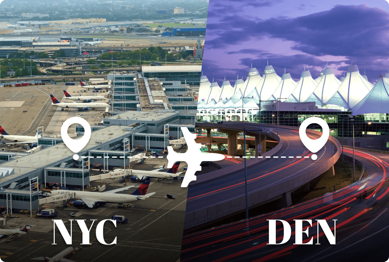 Cheap Flights New York to Denver — Compare & Book