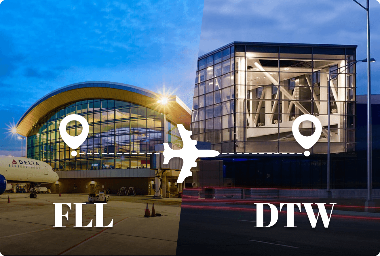 Book Fort Lauderdale to Detroit Flights