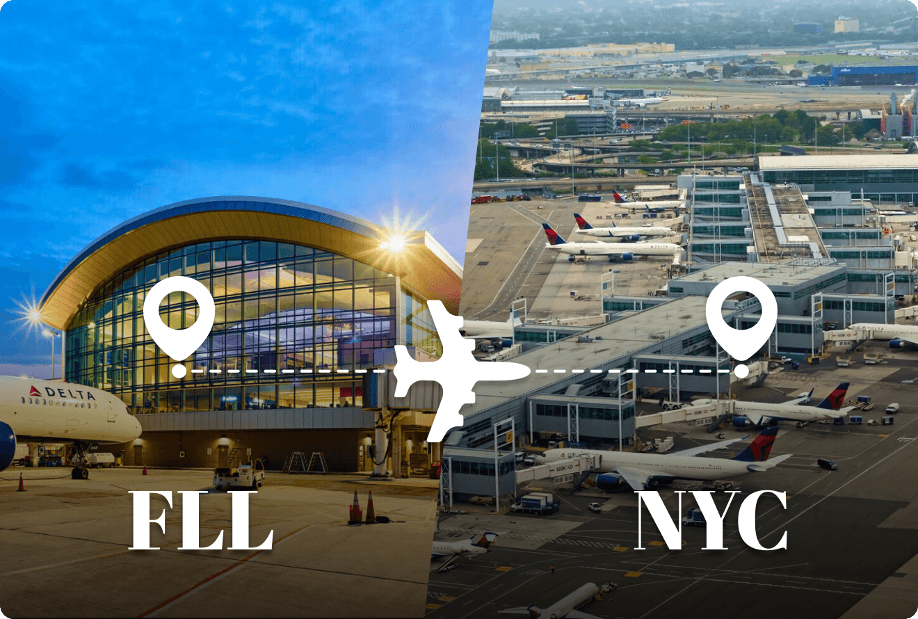 Book Fort Lauderdale to New York