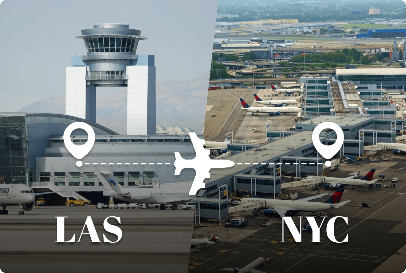 Book Las Vegas to New York Flights