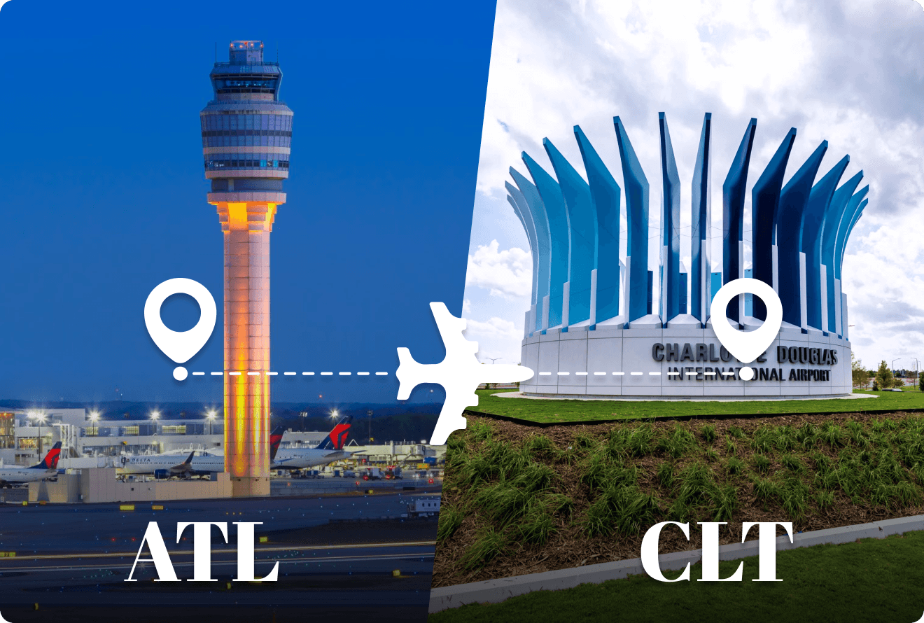 Book Cheap Flight from ATL to CLT With Best Airfares
